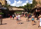 Wearing an appropiate Cat in the Hat shirt for Islands of Adventure and the Dr. Seuss area. Love it (supposed to be for kids!)